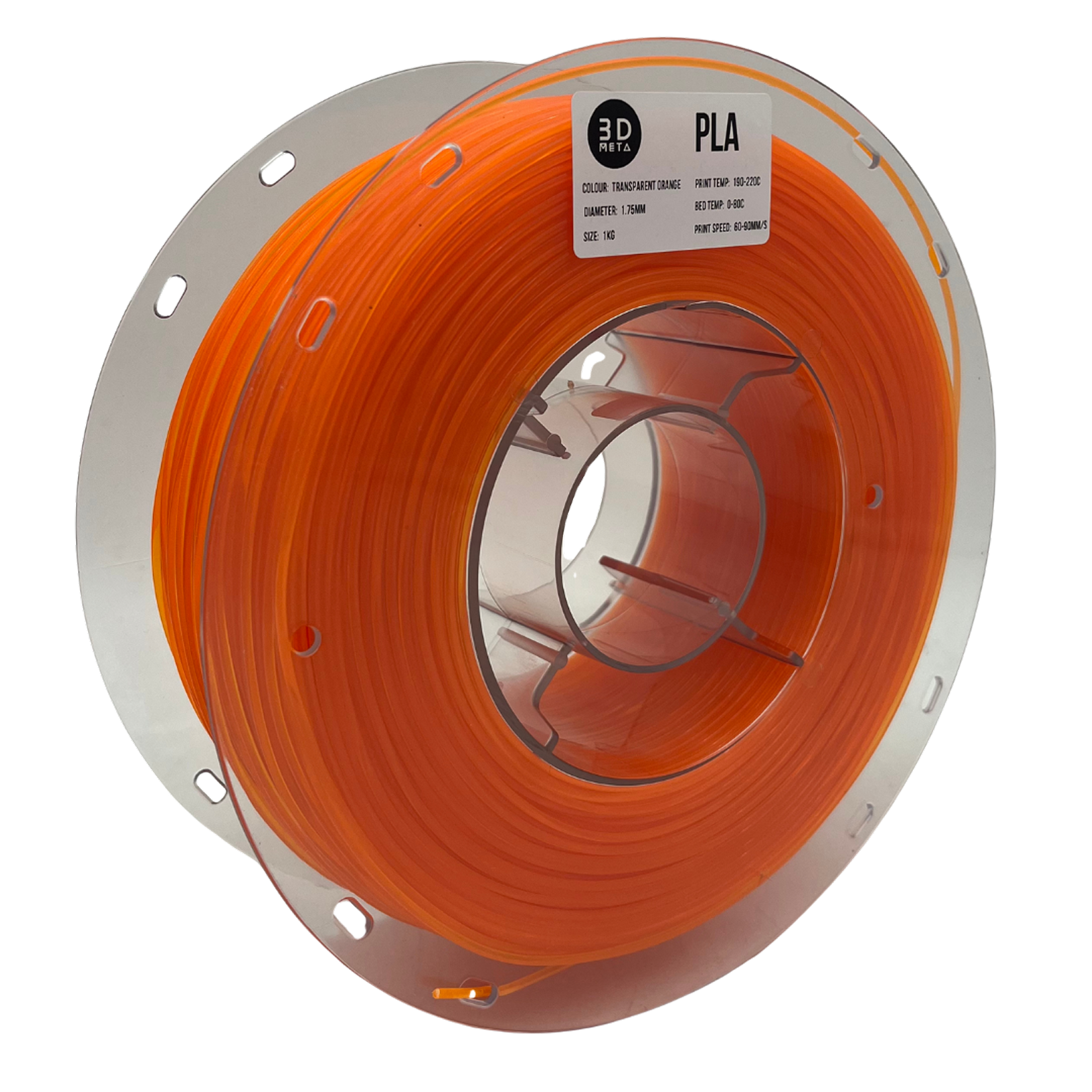 Transparent PLA 3D Printing Filament
