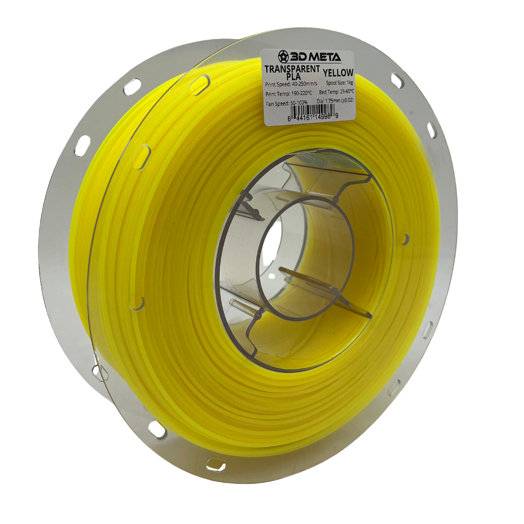 Transparent PLA 3D Printing Filament - 1kg x 1.75mm