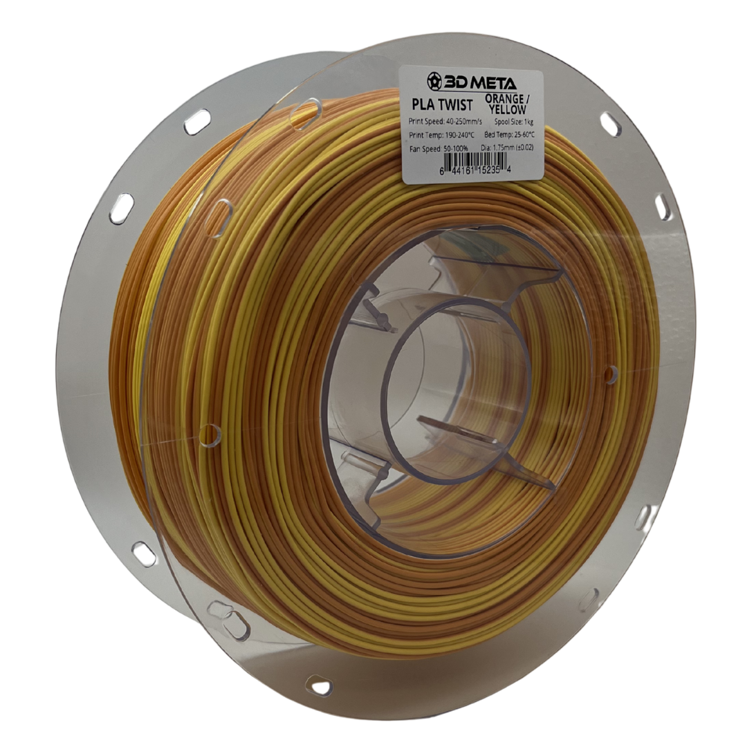 Twist PLA 3D Printing Filament - 1kg x 1.75mm