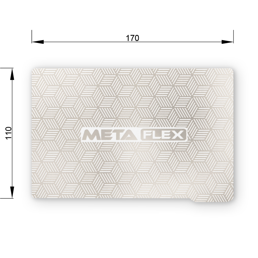 Flexible Steel Sheet for Resin Printers w/ Magnetic Base.