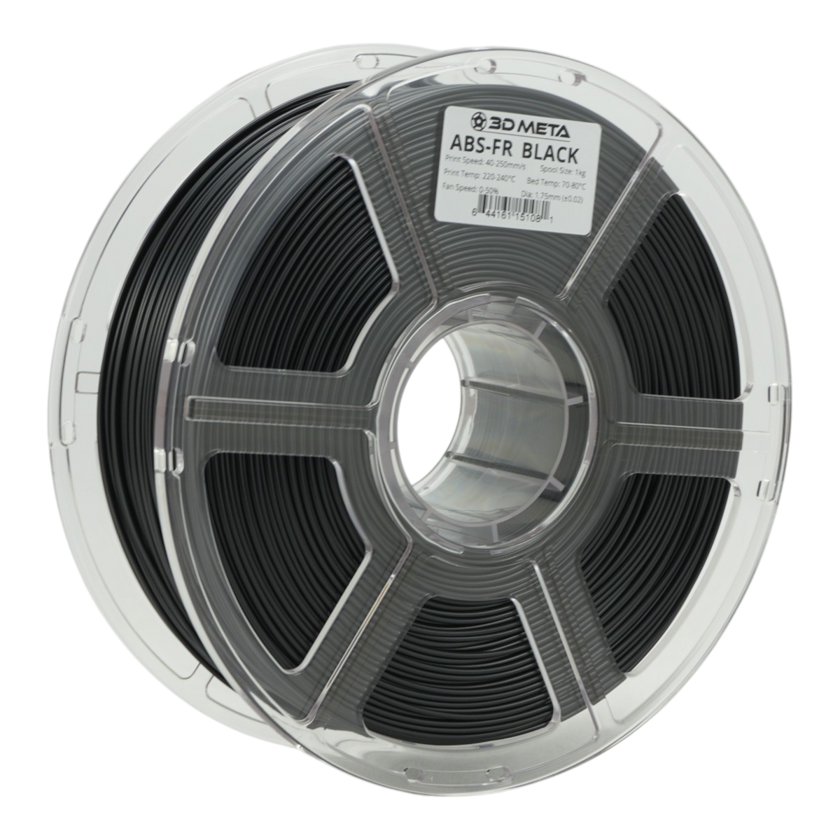 Flame Retardant ABS 3D Printing Filament - Black