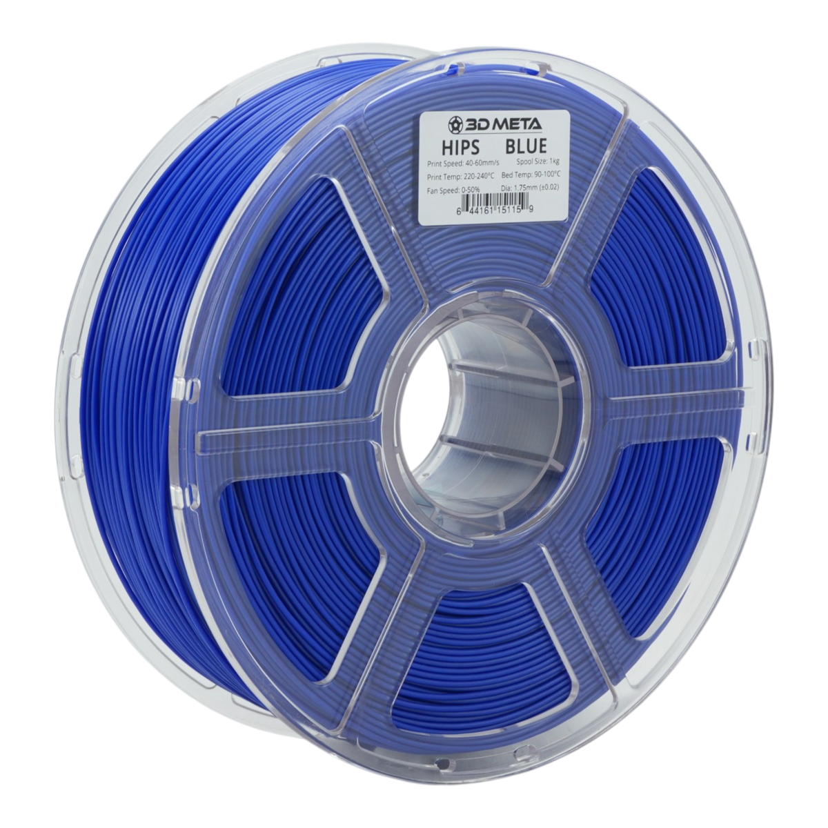 HIPS 3D Printing Filament - Blue