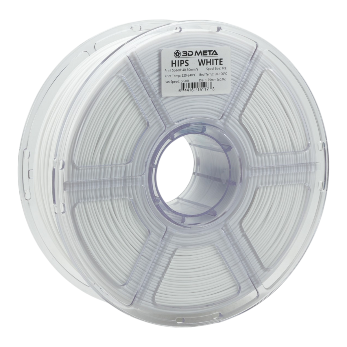 HIPS 3D Printing Filament - White