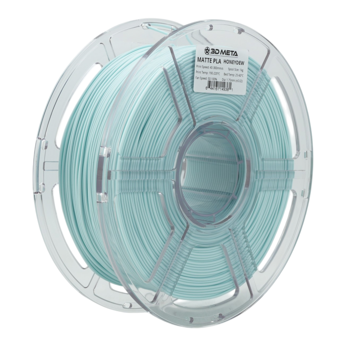 Matte PLA 3D Printing Filament - Honeydew