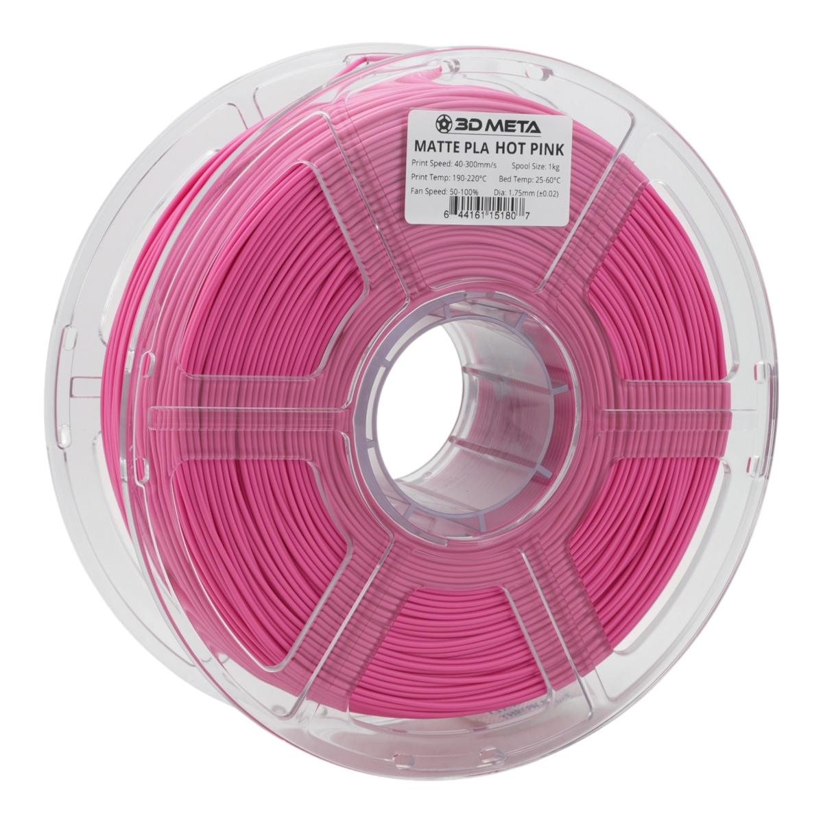 Matte PLA 3D Printing Filament - Hot Pink