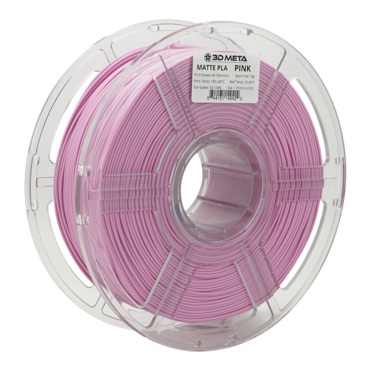 Matte PLA 3D Printing Filament - Pink