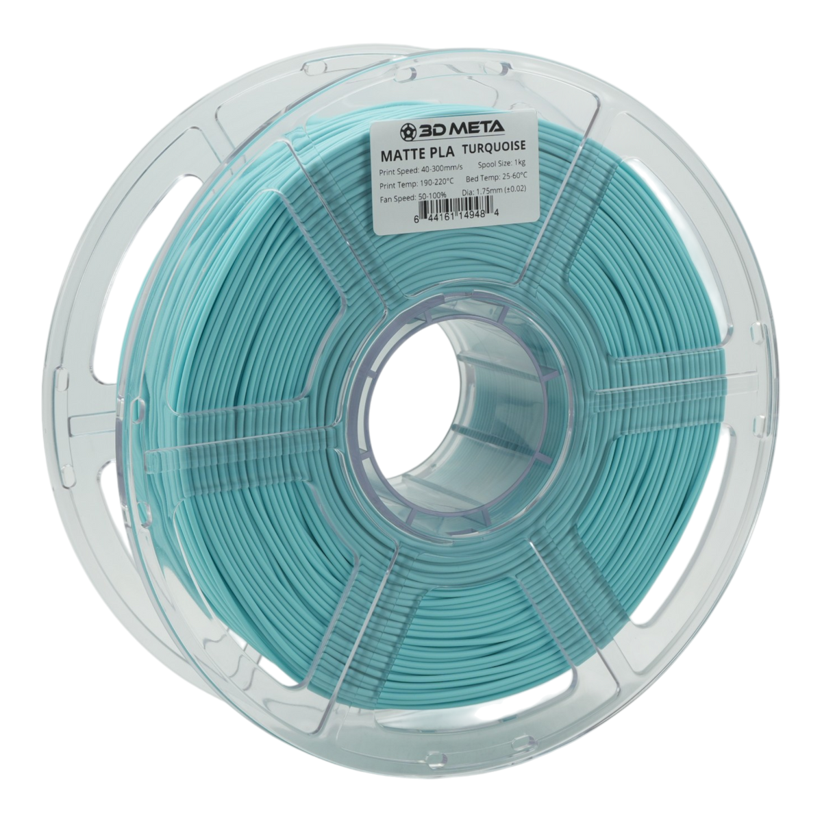 Matte PLA 3D Printing Filament - Turquoise