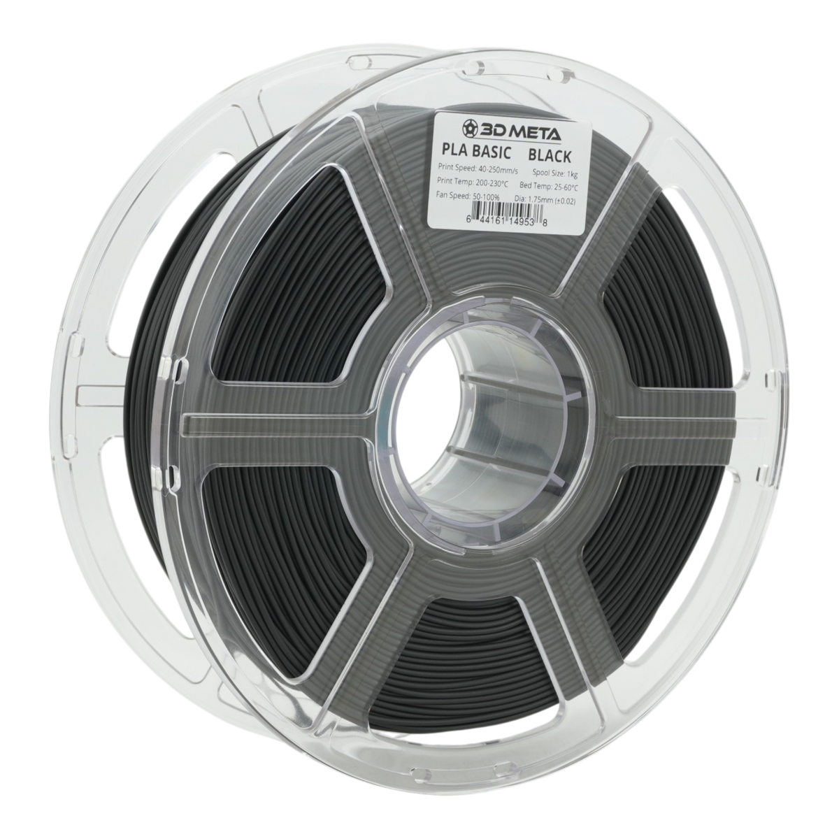 PLA Basic 3D Printing Filament - Black