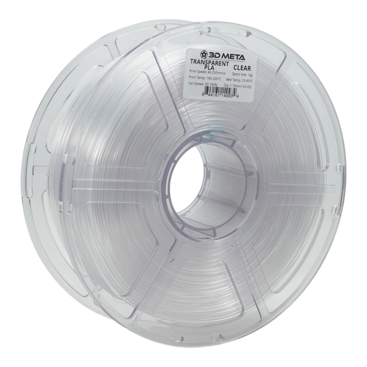 Transparent PLA 3D Printing Filament - Clear
