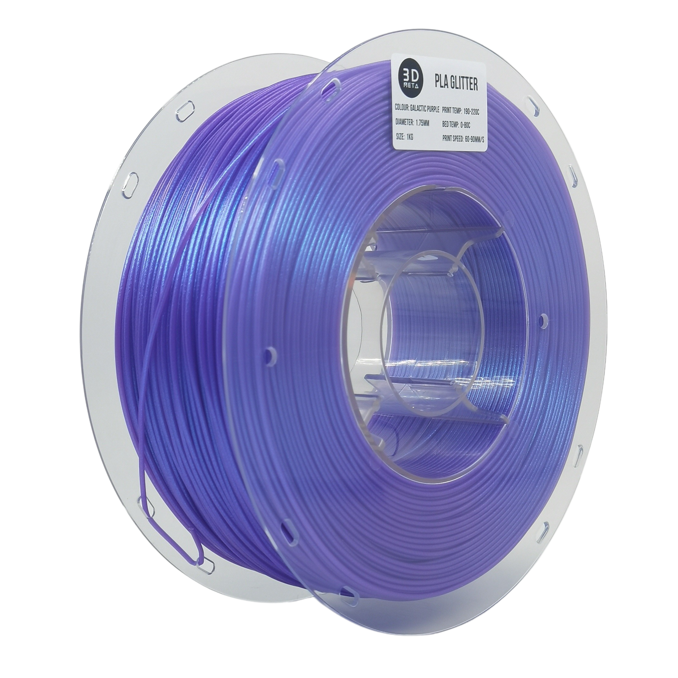 Galactic Glitter PLA 3D Printing Filament | 3D META