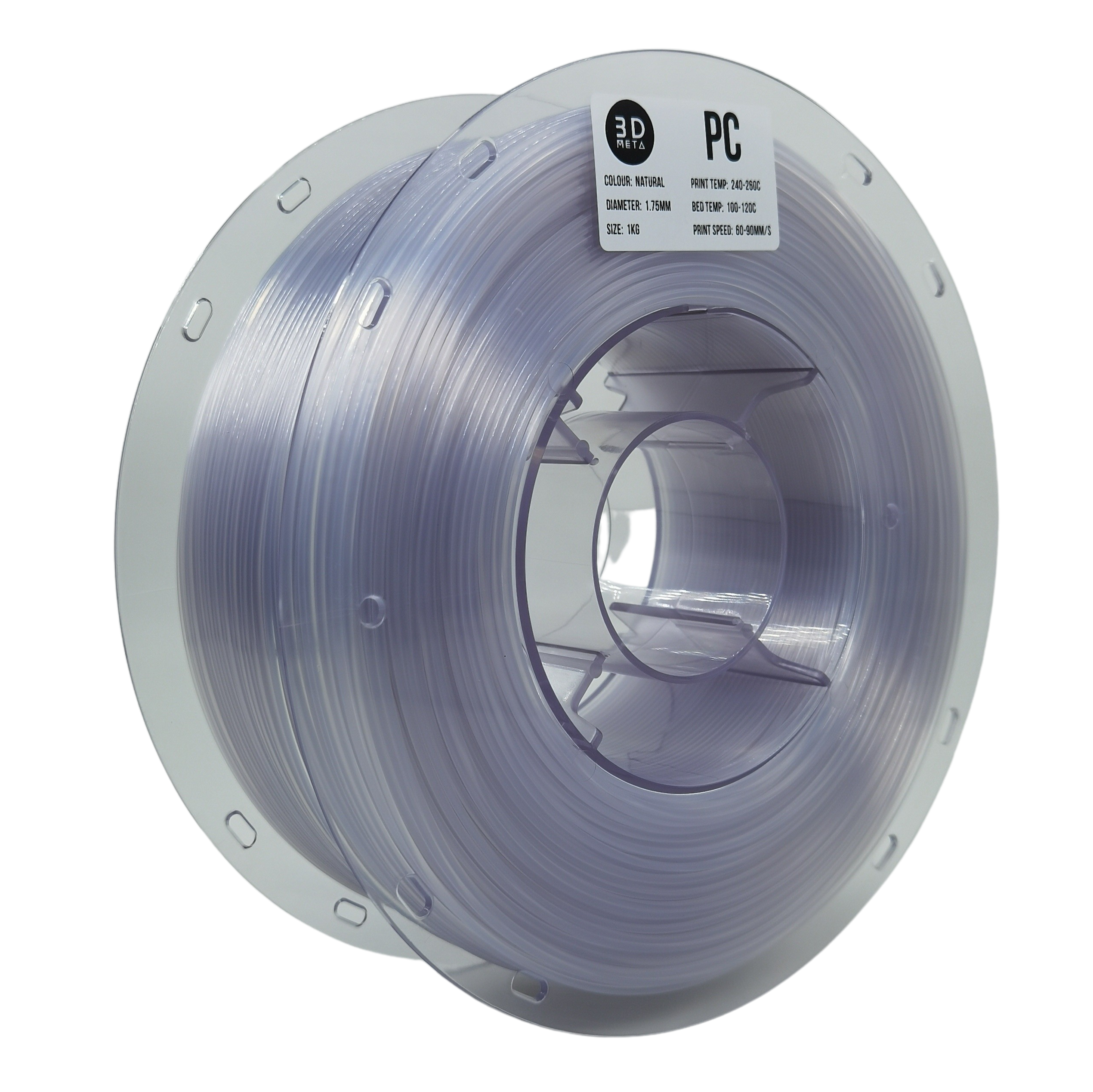 Polycarbonate (PC) 3D Printing Filament - 1kg x 1.75mm.