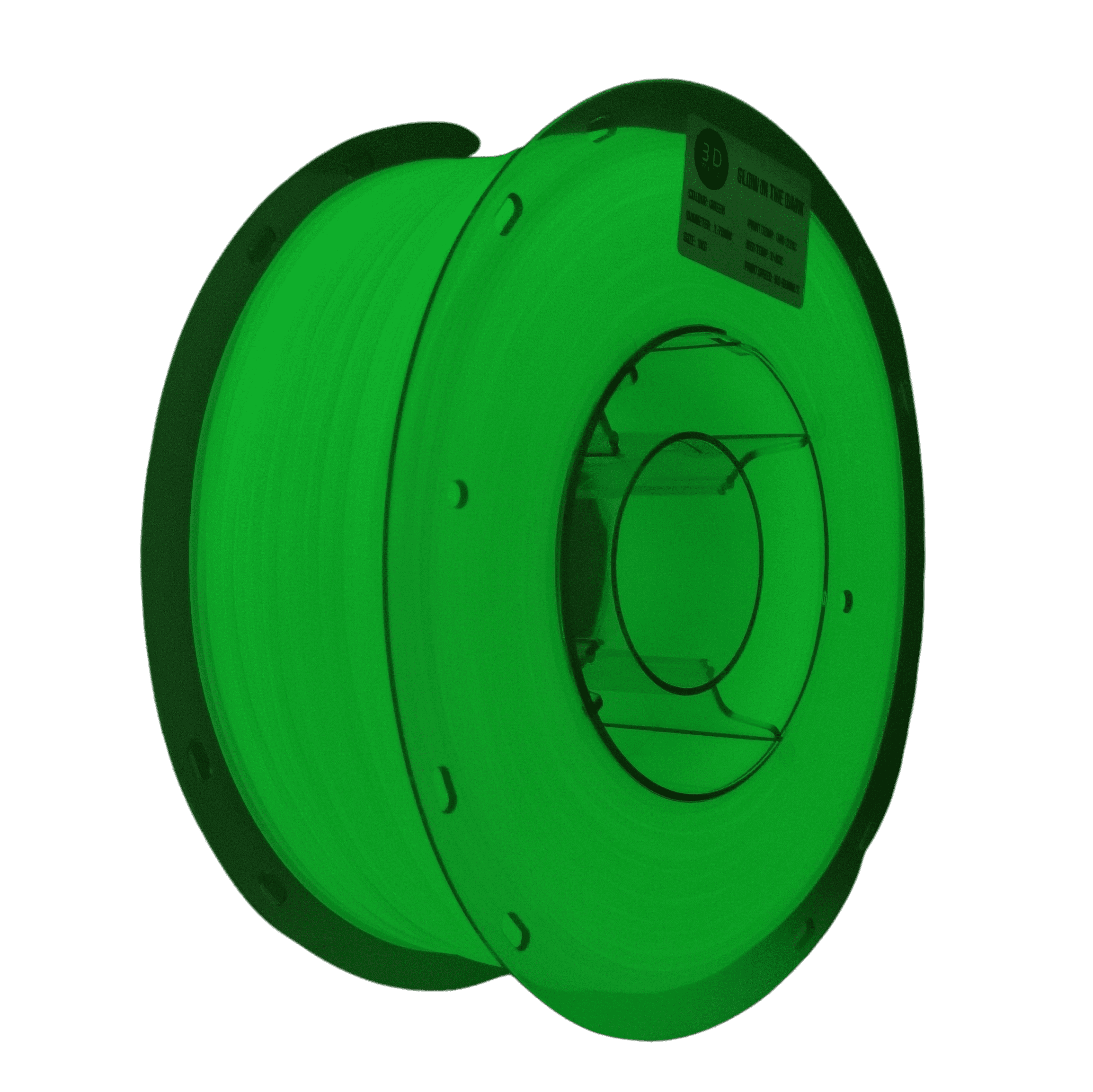 Green Glow in the Dark 3D Printing Filament | 3D META