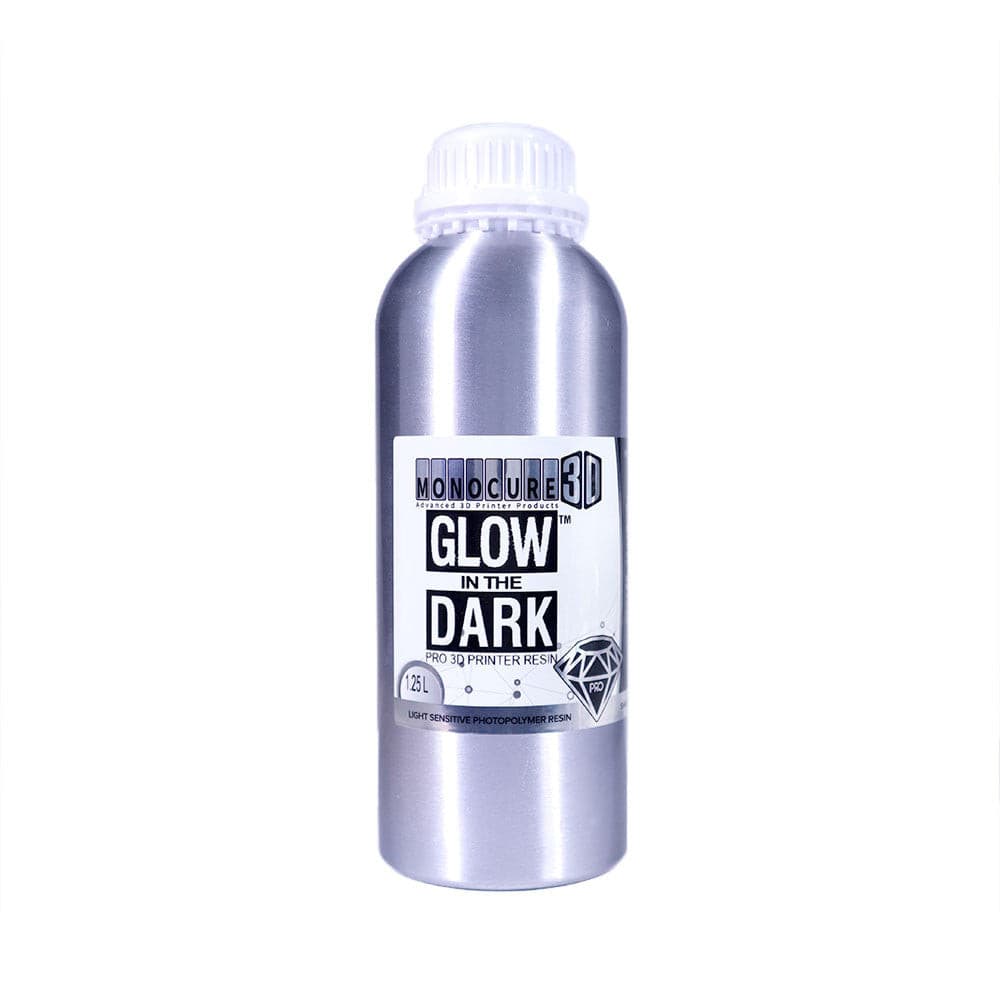 Glow in the Dark 3D Printing Pro Resin - 500ml & 1.25L.