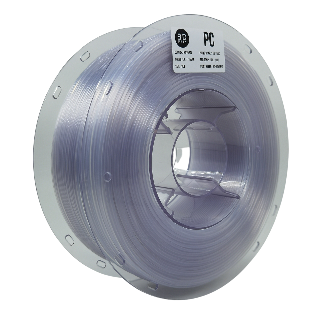 Polycarbonate (PC) 3D Printing Filament - 1kg x 1.75mm.